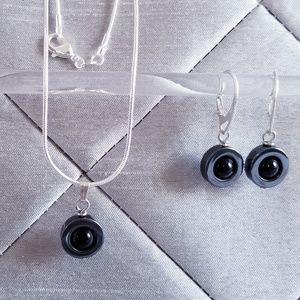 New Moon Set - 925 Sterling Silver & Gemstones